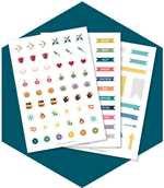 Roll And Play: TTRPG Sticker Pack