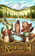 River Valley Glassworks Board Game: Deluxe Edition