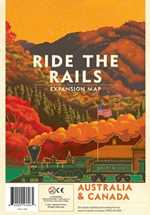 Ride The Rails Board Game: Australia And Canada Expansion