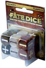 Fate RPG: Antiquity Dice (On Order)