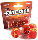 Fate RPG: Fire Dice (On Order)