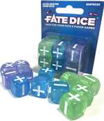 Fate RPG: Accelerated Core Dice (12 Dice) (On Order)