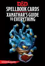 Dungeons And Dragons RPG: Xanathar's Guide To Everything Spellbook Cards