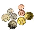 Age Of Comics Board Game: Metal Coins (Pre-Order)