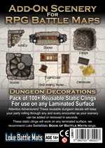 Battle Mats: Add-On Scenery Pack (100+ Reusable Static Clings) (On Order)