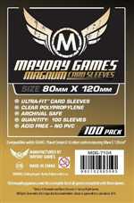 Mayday Magnum 100 Card Sleeves 80mm x 120mm (On Order)