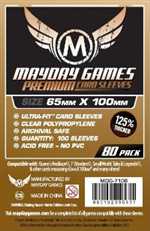 Mayday Premium 80 Card Sleeves 65mm x 100mm