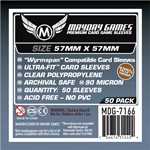 50 x Clear Premium Wyrmspan Compatible Card Sleeves 57mm x 57mm (Pre-Order)