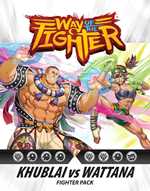 Way Of The Fighter Board Game: Khublai Vs Wattana Fighter Pack