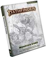 Pathfinder RPG 2nd Edition: Monster Sketch Cover