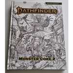 Pathfinder RPG 2nd Edition: Monster Core 2 Sketch Cover