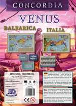 Concordia Venus Board Game: Balearica And Italia Map Expansion