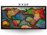 Cthulhu Wars Board Game: 9-11 Player Neoprene Earth Map (On Order)