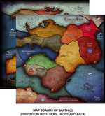 Cthulhu Wars Board Game: 6-8 Player Earth Map Expansion (On Order)