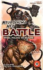 Neuroshima Hex Battle Board Game: Steel Police Vs Beasts (Pre-Order)