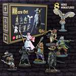 The Cats Of Mont Saint Michel Board Game: Hero Miniatures Set