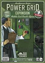 Power Grid Board Game: The Middle East And South Africa Map Expansion (On Order)
