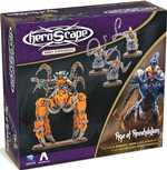 Heroscape Board Game: Revna's Rebuke: Iron Lich Viscerot And Necrotech Wraithriders Army Expansion (Pre-Order)