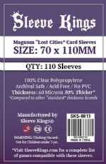 110 x Magnum Lost Cities Card Sleeves (70mm x 110mm) (On Order)