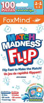 Match Madness Flip Board Game